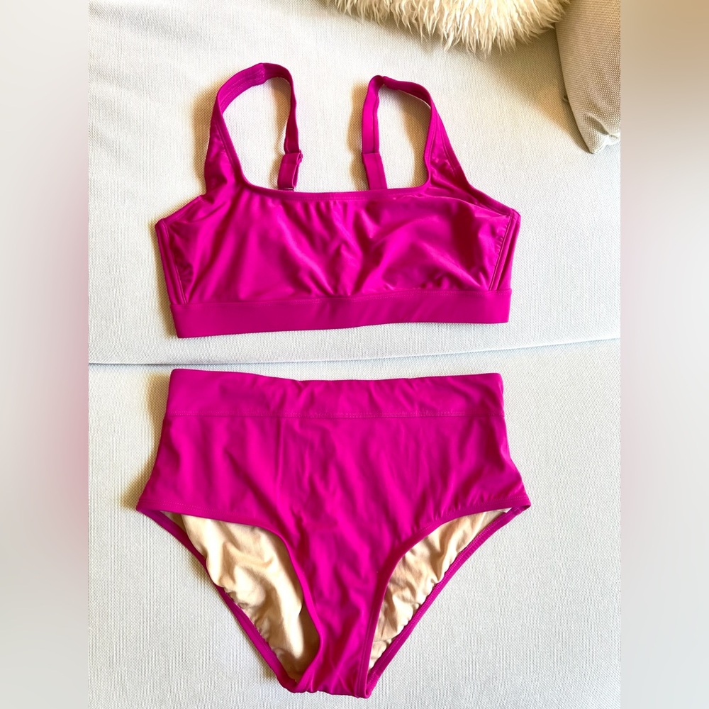 Kona Sol Vibrant Pink Bikini Set